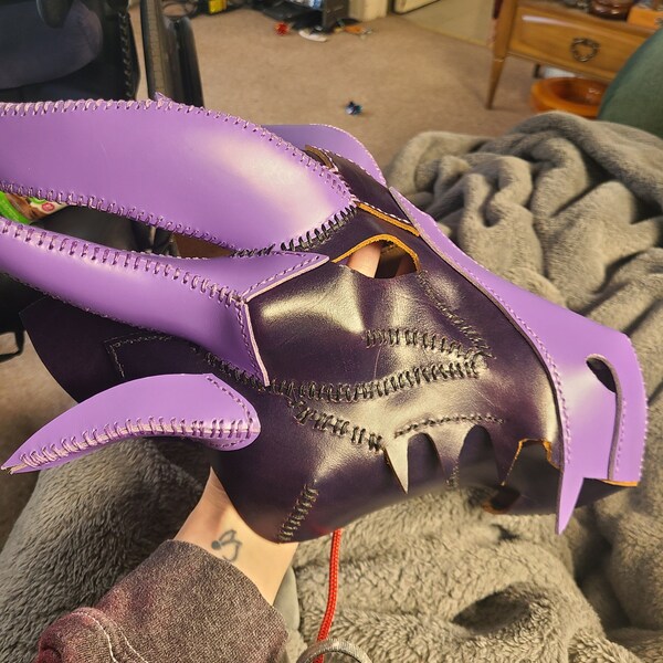 5mm DIY Thick Natural Veg Tanned Cowhide Leather Scabbard Sew Craft 10/20/30cm - Foto 3