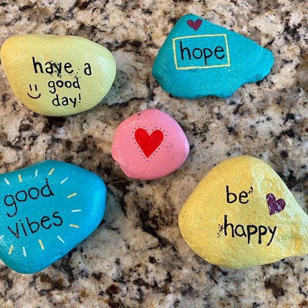 Custom Painted Rocks - Etsy