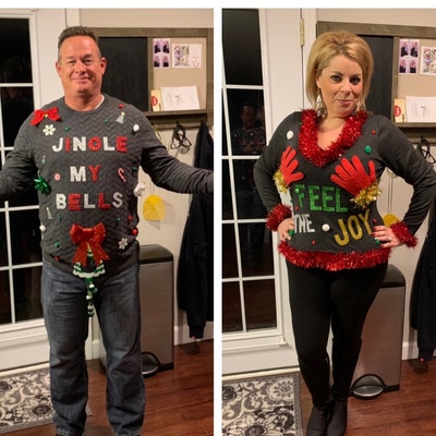 Ugly Christmas Sweater PRESALE Couples Ugly Christmas - Etsy