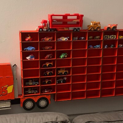 SCANIA Truck Shelf for Car Model Toy Car Storage Wood Wall - Etsy