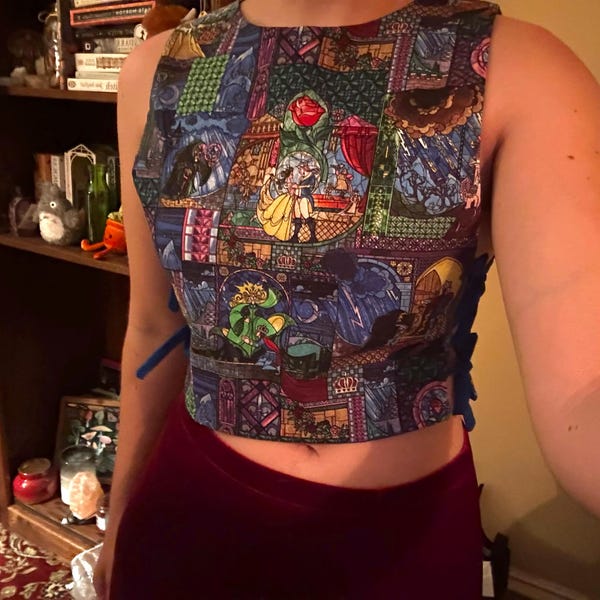 front tie top sewing pattern