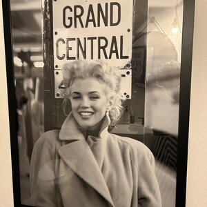 Marilyn Monroe Print | Grand Central Station March 2, 1955 in New
