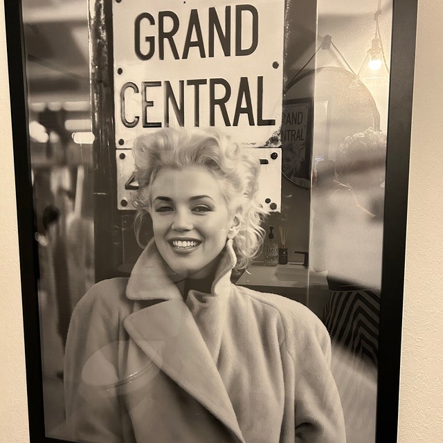 額装品/マリリン モンロー/Grand Central Station 額装品/マリリン モンロー/Grand Central Station