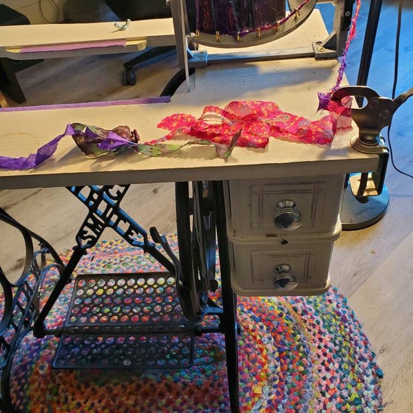 DIY Flyer for Treadle Sewing Machine to Spinning Wheel Conversion - Etsy