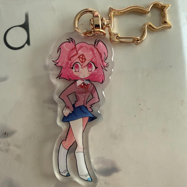 SALE! Doki Doki Literature Club Keychains! || DDLC - Etsy
