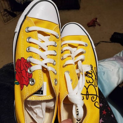 Converse Hand Painted Dr. Seuss Oh the Places You'll Go - Etsy