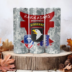 アメリカ陸軍第 187 歩兵連隊「ラッカサンズ」第 101 空挺師団 - ロゴ