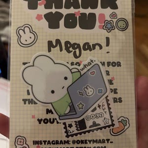 Megan heeft een foto van de aankoop toegevoegd