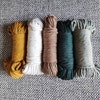 Single Strand Bulk Macrame Cord, 100% Cotton Fiber Art Rope, Macrame ...