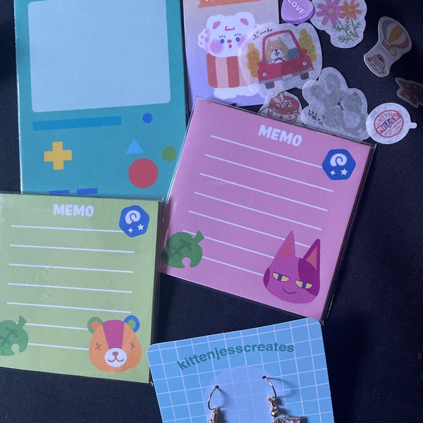 Handmade BMO Memo Pad - Etsy