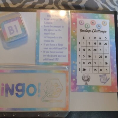 100 Envelope Challenge Box Box and Tracker ONLY - Etsy