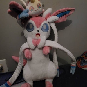 Pokemon Sylveon Handmade Plush *MADE TO ORDER* - Etsy Finland