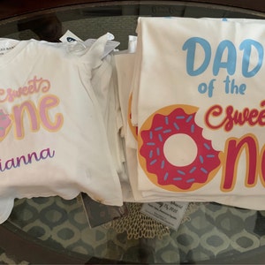 Download Sweet One Donut Donut Birthday Doughnut SVG Donut Family ...