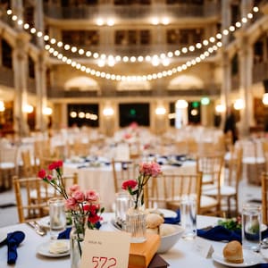 Library Wedding Dewey Decimal System Table Number Cards (set of 10