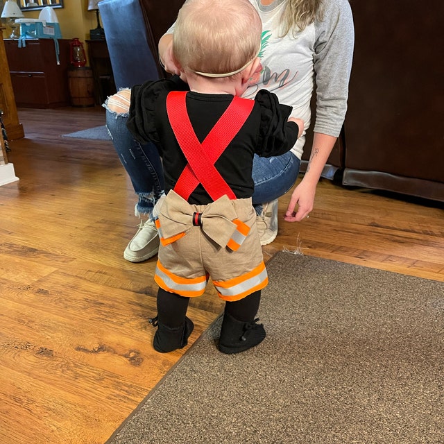 Firefighter baby carrier sales