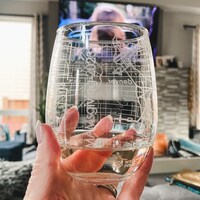 Florida Keys Island Map Rocks Glass - Etsy