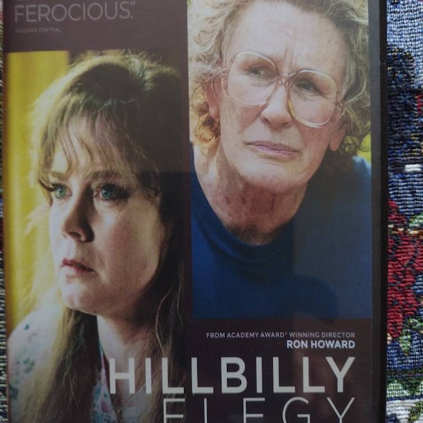 Hillbilly Elegy DVD the J.D. Vance Story Glenn Close Amy Smart Awards