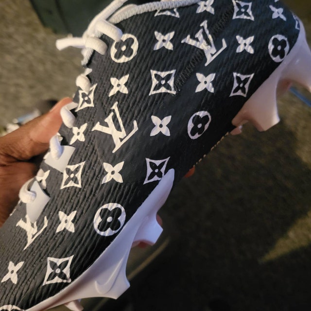 CUSTOM CLEATS Louis Vuitton !! DIY 