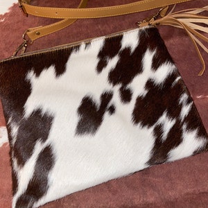 Real Cowhide Purse Crossbody Bag Western Handbag Wallet Clutch - Etsy