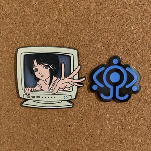 Serial Experiments Lain Enamel Pin Set - Etsy