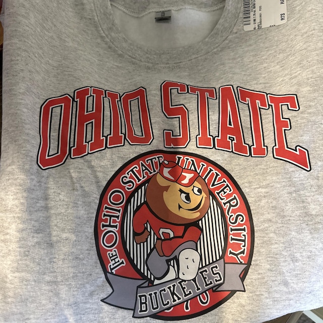 vintage ohio 半袖スウェット Vintage 90s Ohio State Buckeyes Sweatshirt, Ohio State Shirt