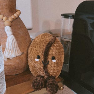 コーヒー豆のぬいぐるみのかぎ針編みパターン - Etsy 日本