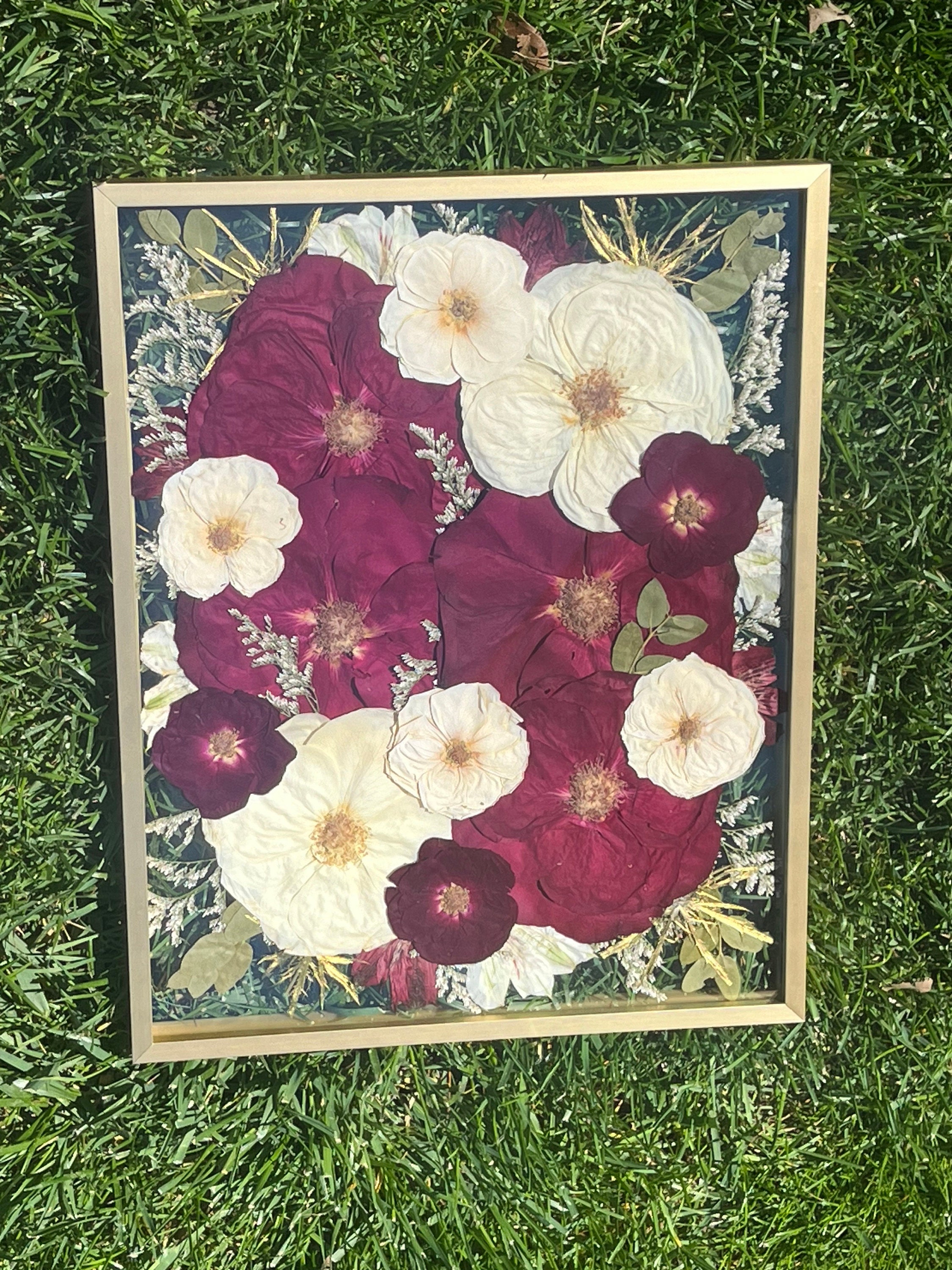 Preserved flowers from Abigail's etsy review