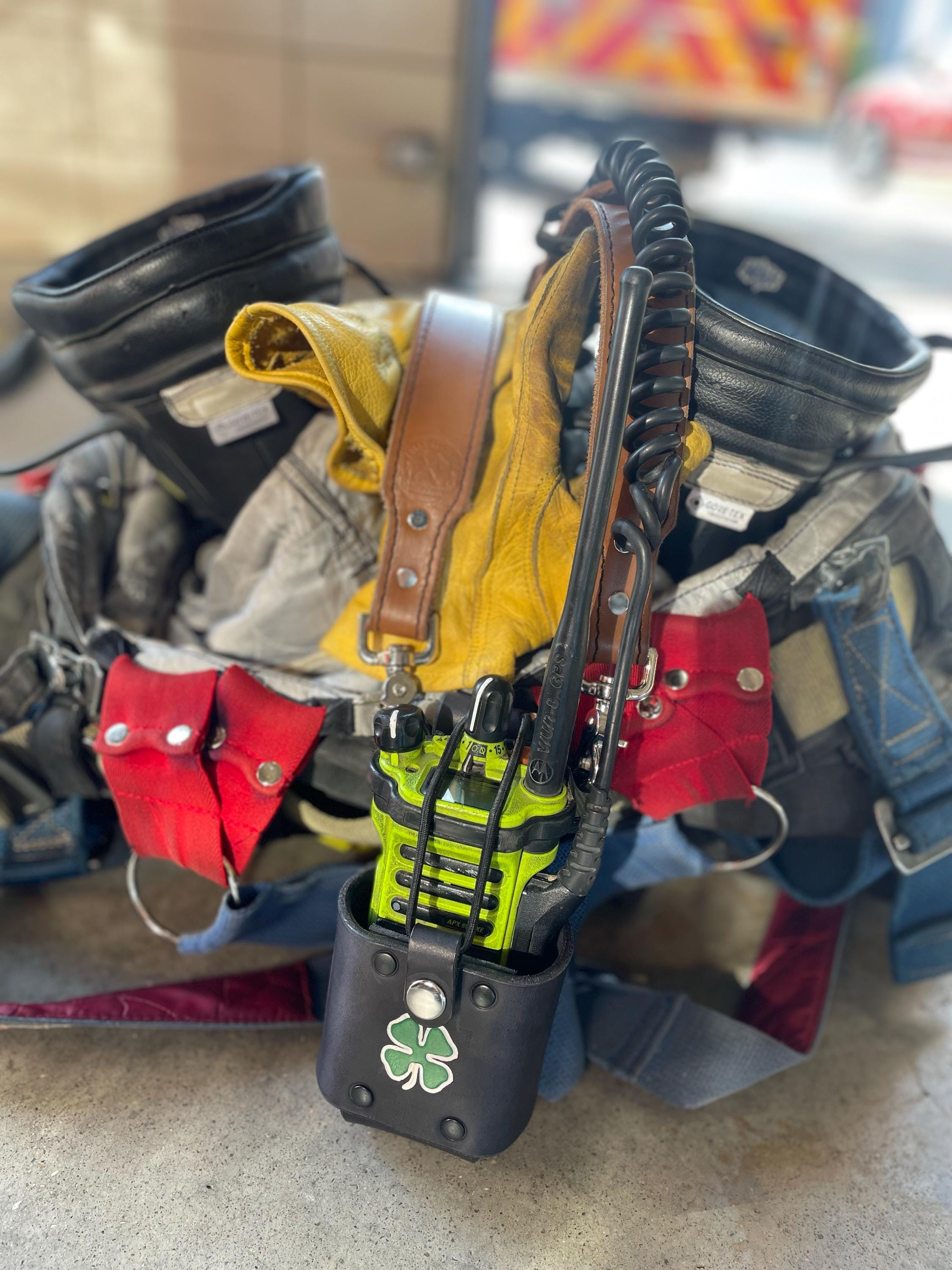 Firefighter Radio Holster / Radio Holder