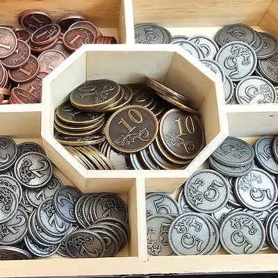 Bronze Metal Cubes, 7mm, Tokens for Board Games - Etsy