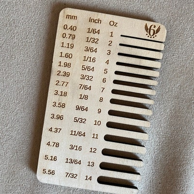 Leather Thickness Gauge - Etsy