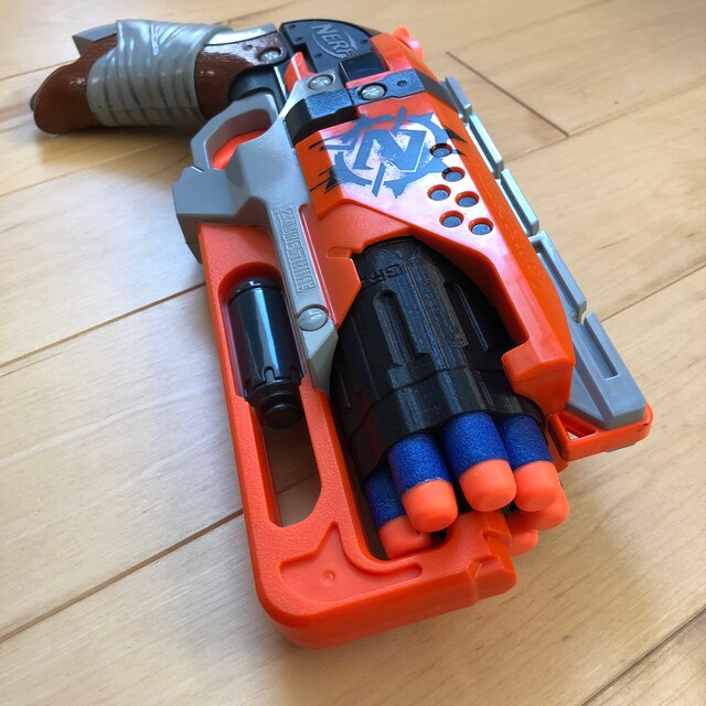 ナーフ　スリングファイア、　ハンマーショット Amazon.co.jp: ナーフ Nerf Zombie Strike Hammershot ゾンビ