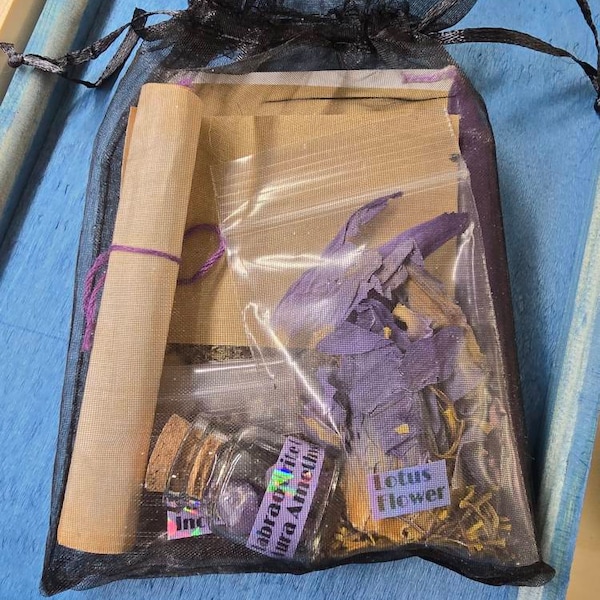 RITUAL KIT | Spell Kit | Witch Kit | Protection | Cord Cutting | Road ...