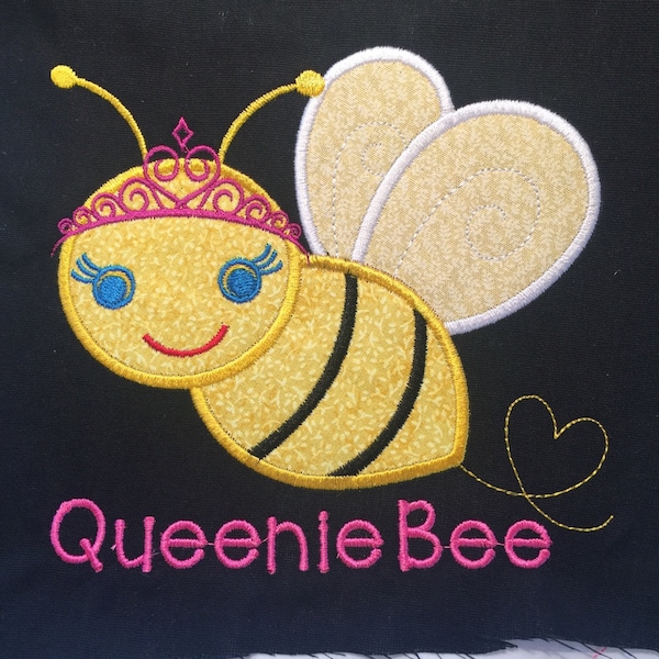 Bumble Bee Applique Machine Embroidery Digtial Design - Etsy