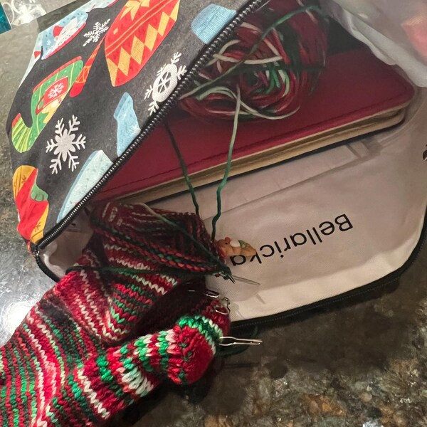 Knitting Needle Holder Knitting Pattern Boho Wall Hanging Knitting