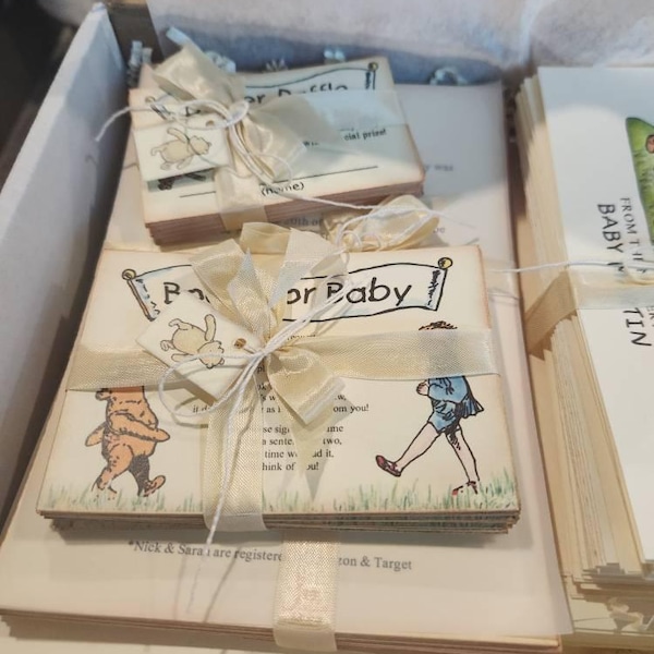 Winnie the Pooh Storybook Books for Baby Card (set of 12) | Classic ...