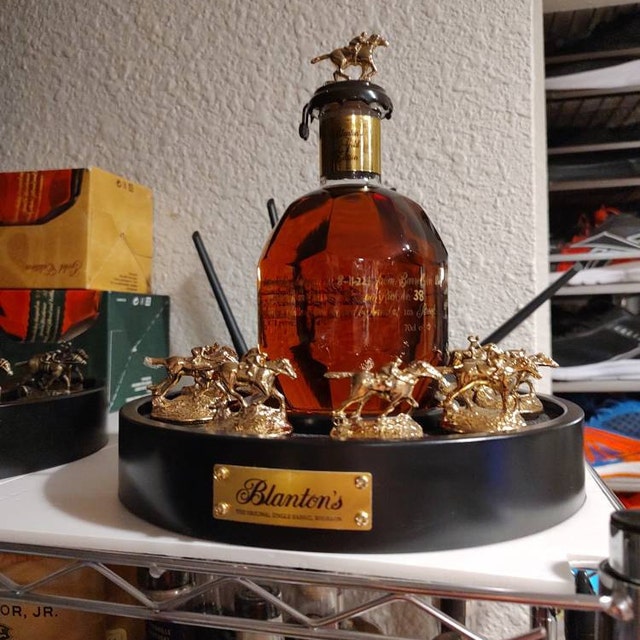 Blanton's Illuminated Bottle Display - Etsy