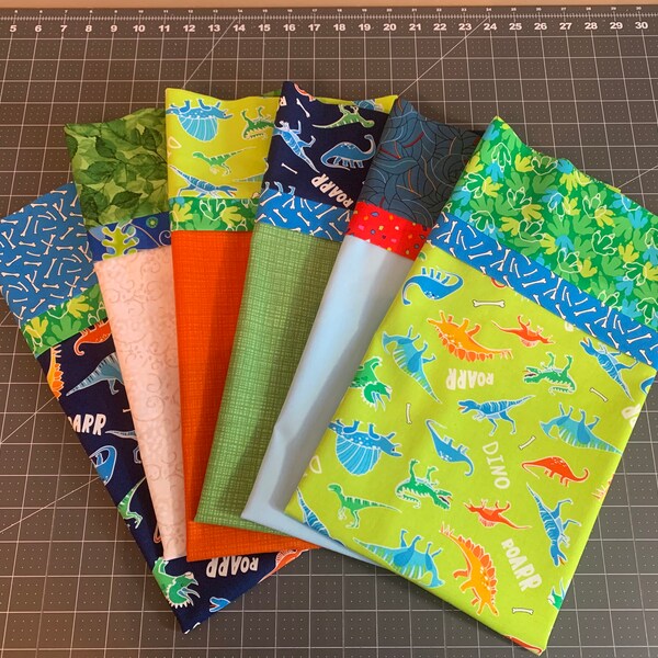 Glow-o-saurus Dino Friends Navy Glow in the Dark by Kanvas Studios for ...