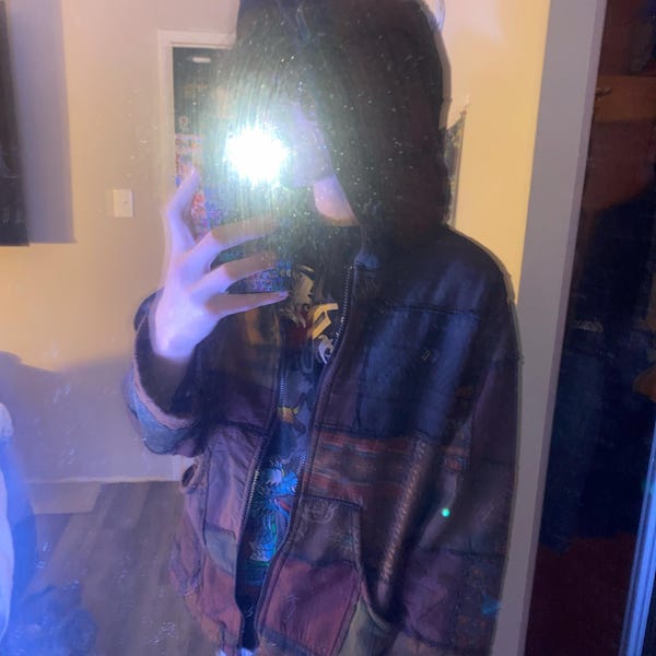 DRAMATIC PLEATED LAYER HYPED UP HIPPIE