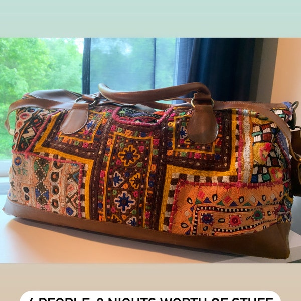 Russet statement Hand-Tooled Bag