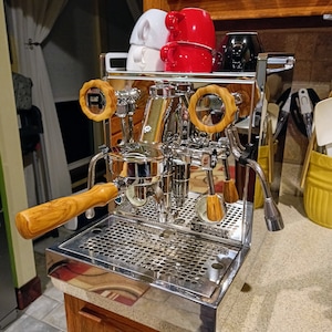 Rocket Espresso Olivewood Kit With 