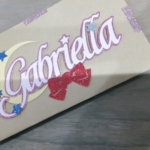 PERSONALIZED Sailor Moon Inspired Name Glitter Die Cut/party ...