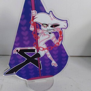 Hazbin Hotel Angel Dust Acrylic Standee - Fanart - Etsy