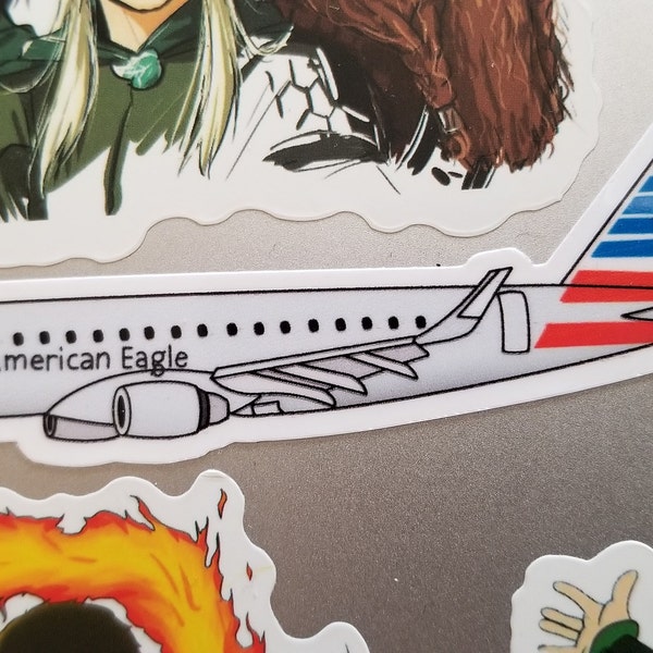 Aircraft Sticker Airline Aircraft Sticker - Etsy