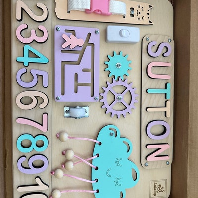 Wooden Alphabet Set Birch Wood Letters A-Z & Movable Alphabet DIY Letter Crafts Montessori ...