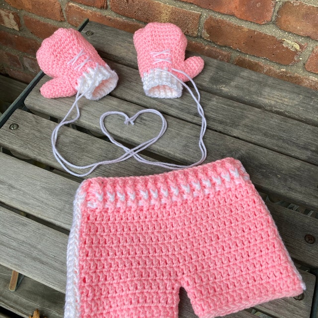 A customer's finished Baby Boxer Crochet Pattern