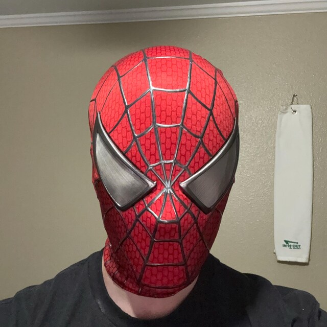 カスタマイズされたサム・ライミのスパイダーマンマスクコスプレ