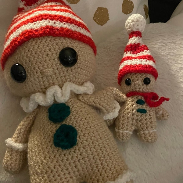 Häkelanleitung Lebkuchenmännchen Gregor Amigurumi PDF Datei crochet ...