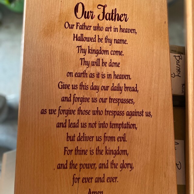 Buy Our Father (the Lord's Prayer) - (SVG, PDF, Digital File