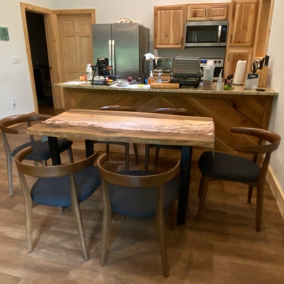 Modern Dining Chairs, Solid Wood Legs, Wood Chair, Mid Century Dining Chair, Chairs for Living ...