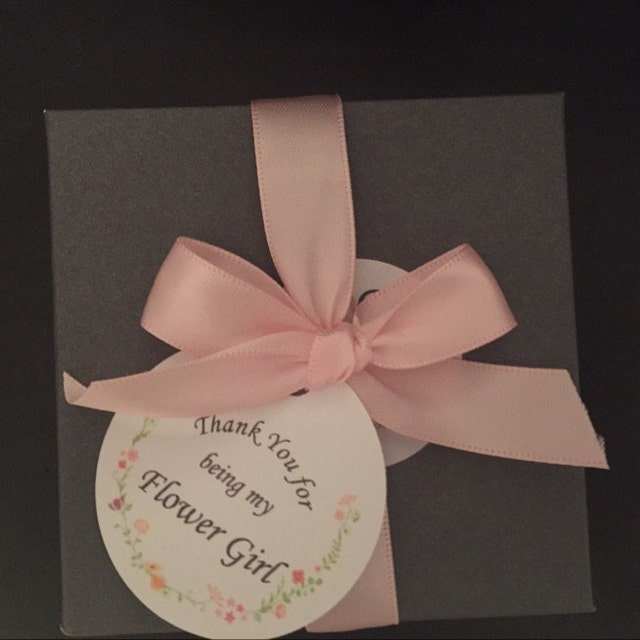 Flower girl thank you gift Flower girl Bracelet Personalized Etsy